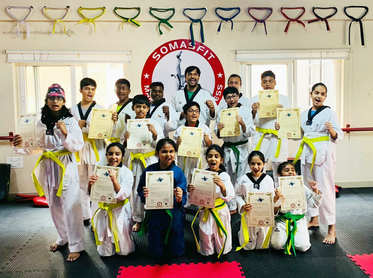 Manikonda junior belt test March 2021